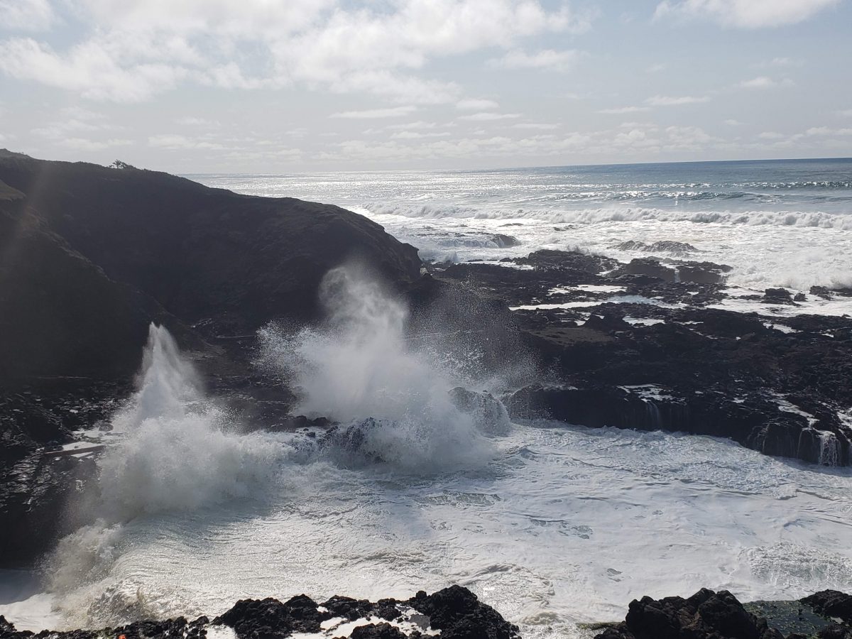oregon coast sneaker waves yachats