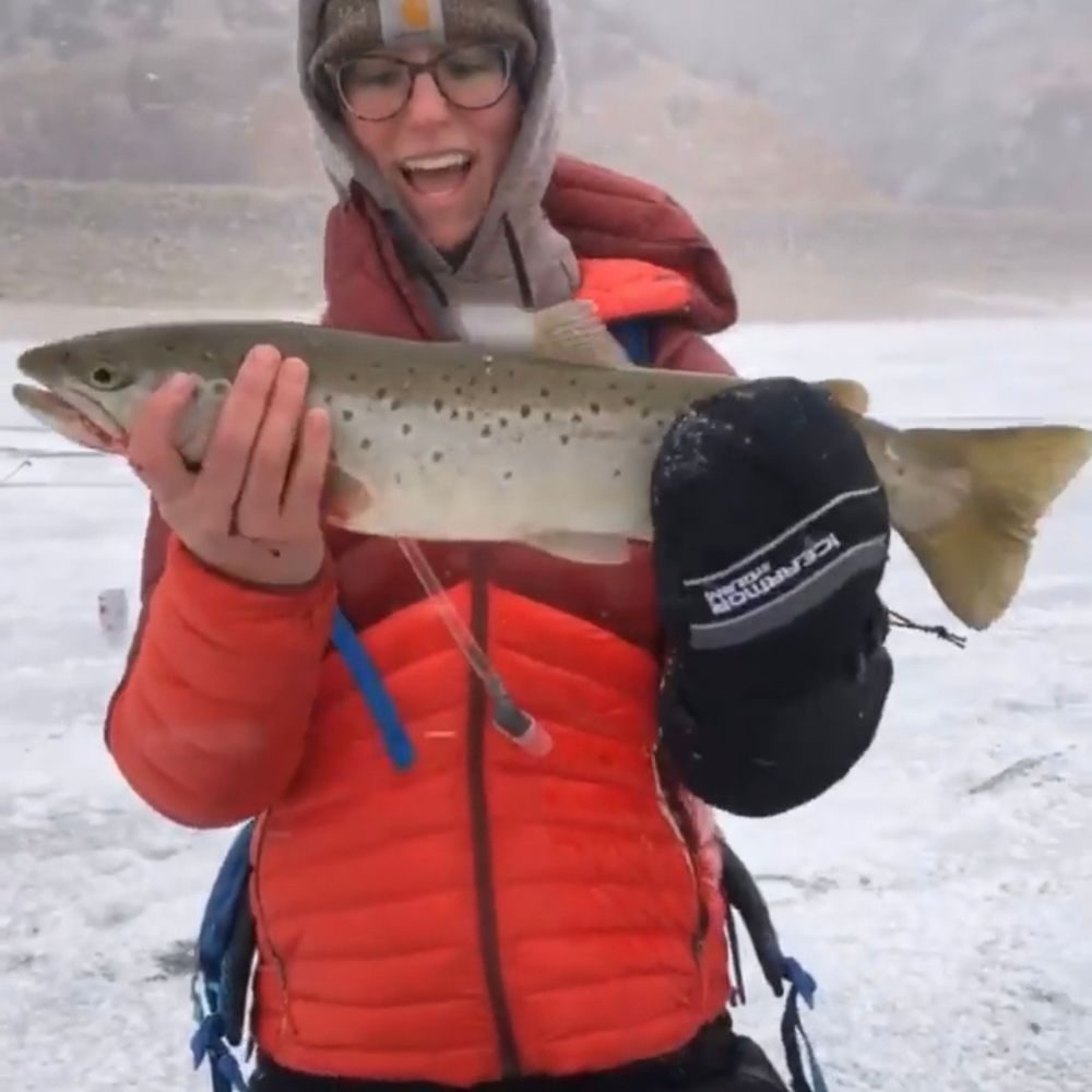 go on an ice fishing trip